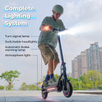 IScooter W7-patinete eléctrico plegable para adultos, patinete eléctrico de 35 KM/H, patinete eléctrico de 350W, patinete de 36V y 7,8Ah - details 8