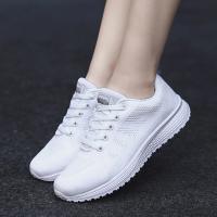 Zapatillas deportivas planas de malla transpirable para hombre, zapatos casuales para mujer, moda para caminar - details 3