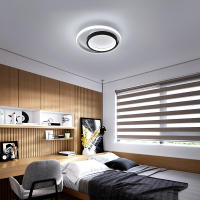 Goeco Lámpara LED Redonda Nórdica de Techo 28W Iluminación Moderna Acrílico Montaje en la Pared - details 18