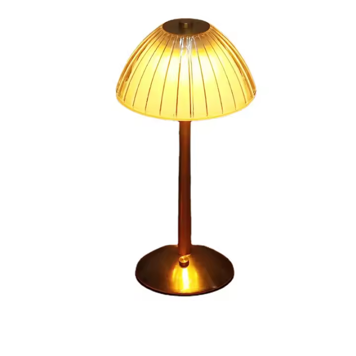 Lámpara de mesa LED inalámbrica: batería, regulable, para salón, mesita de noche, escritorio - 1
