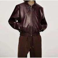 Chaqueta de solapa de color sólido sual manga larga elástica corta mujer t otoño desplazamientos prendas de vestir exteriores - details 5