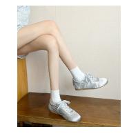 Zapatos de entrenamiento alemanes de satén estilo ballet, nuevos zapatos casuales versátiles de moda de diseñador de nicho. - details 14