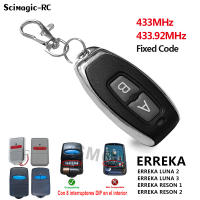 Mando garaje ERREKA LUNA / ERREKA RESON1 / ERREKA RESON2 Control remoto de garaje  código fijo de 433,92 Mhz - details 2