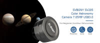 Cámara Planeta SVBONY para Astronomía con Lente de 1.25'' CMOS de 7.05MP USB3.0 Ideal para Fotografía Marca Svbony - details 0