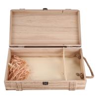 Caja portadora de botellas de vino tinto de madera Vintage, caja de almacenamiento, soporte de exhibición, fiesta de cumpleaños, regalo de Navidad - details 5