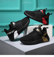 Zapatillas deportivas antideslizantes para niños, calzado ligero y transpirable para correr al aire libre, Tenis para caminar en la escuela - details 2