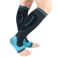 Mangas de compresión de seguridad para deportes profesionales, calentadores de piernas transpirables, Protección deportiva, 1 piezas - details 10