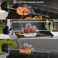 Giratorio para Barbacoas,Universal,para La Mayoría de Las Parrillas de Gas,Accesorios de Cocina para Barbacoas - details 3