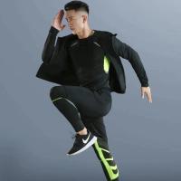 Conjunto Deportivo Transpirable para Hombres en 2025 Conjunto de Correr de Lana - details 2