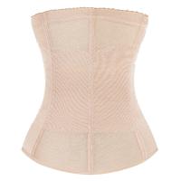 Corsé bordado de malla para mujer, faja moldeadora de cuerpo, entrenador de cintura, fajas colombianas originales, ropa moldeadora de Control de ajuste del vientre - details 13