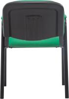 Confidente Ken Pro Tapizada En Tela I Silla De Conferencia con Base De Metal Negro I Silla De Oficina Sin Ruedas I Color:, Color:Negro - details 27
