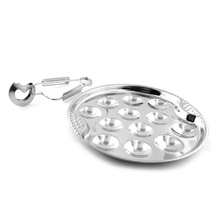 Estufa de Vapor de Acero Inoxidable Placa de Cocina Duradera para Empanadillas y Pan - 1