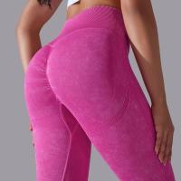 Pantalones de yoga para mujer, pantalones deportivos transpirables de cintura alta, ropa de gimnasio para levantamiento de glúteos, entrenamiento - details 25