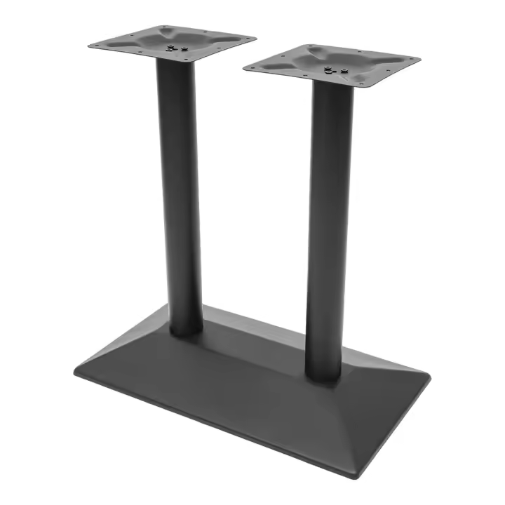 Marco de mesa de 72 cm, patas de mesa de metal, diseño industrial, caminos de mesa, pies de mesa, marco de mesa de modelo de acero inoxidable, patas de mesa - 1