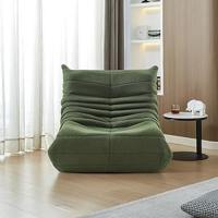 Puf gigante convertible grande con funda de felpa y relleno suave incluido