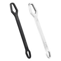 Llave de vaso ajustable de doble cabezal, herramientas de mano para fábrica, 8-22mm, Universal - details 0