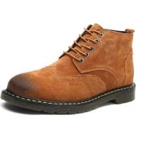 Botines cálidos con cordones, impermeables, antideslizantes y resistentes al frío, botas informales cómodas para hombre - details 9