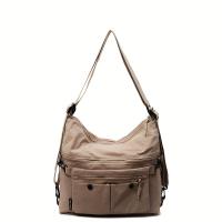 Bolso cruzado vintage unisex de gran capacidad Correa ajustable Múltiples bolsillos - details 2