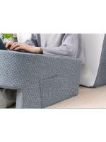 Almohada de Lectura Suave Almohada de Escritorio con Apoyabrazos para Juegos, Trabajo, Sentar en Sofá Cubierta Desmontable y Lavable - details 6