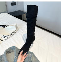 Nuevas botas de tacón de aguja de gamuza botas de mujer - details 36