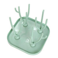 Soporte de Almacenamiento para Botella de Bebé con Secador de Pajillas y Cuchara de Alimentación Libre de BPA Herramientas de Cuidado y Limpieza para Botellas - details 8