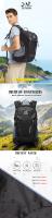 Mochila de senderismo impermeable para hombre y mujer, bolsa deportiva de gran capacidad para viajes, montañismo y acampada, 35L - details 0