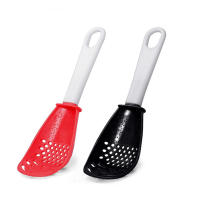 Cuchara coladora de cocina, cuchara ranurada para escurrir y moler - details 7