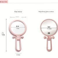 Espejo de Maquillaje Magnético Brillante Espejo de Mano Plegable Compacto para Belleza - details 4