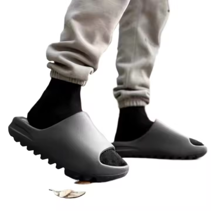 Pantuflas de plataforma suave y gruesa para el hogar unisex antideslizantes - 1