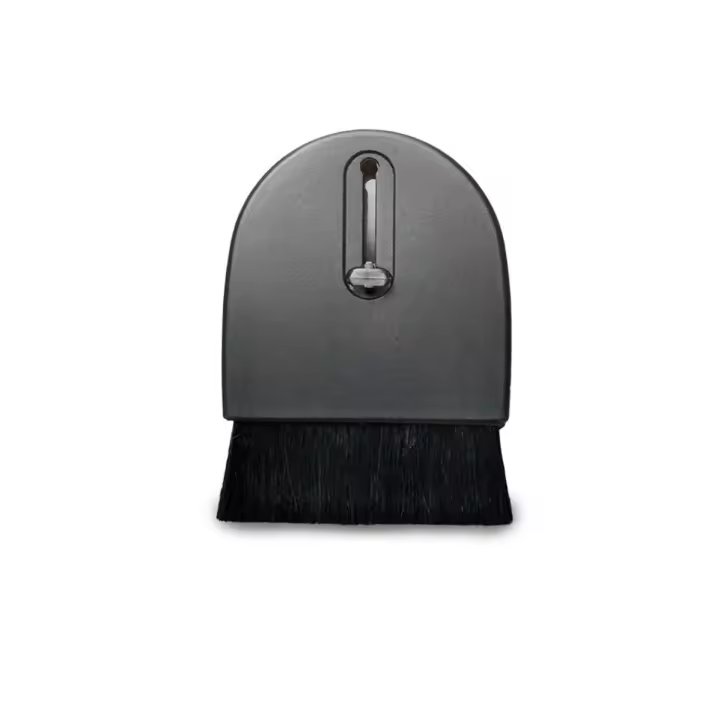 Removedor de polvo de vinilo negro, cepillo de limpieza telescópico duradero, accesorio de limpieza, limpiador de discos, Kit de limpieza de tocadiscos - 1