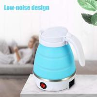 Tetera Eléctrica Plegable Portátil Pequeña Olla Caliente de Silica Gel para Café, Té, Viajes, Acampadas, Picnics, Negocios - details 0