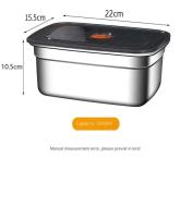 Placa fría para verduras de acero inoxidable 304, bento sellado y a prueba de fugas, refrigerador, congelador, aire acondicionado para acampar, exterior - details 15