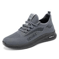 2025 nuevos deportes zapatos de los hombres transpirable casual nuevos zapatos de suela blanda tejida con mosca zapatos deportivos de los hombres - details 0
