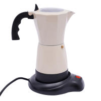 Moka Eléctrico de Aluminio 480W 300ML Ideal para Familias, Reuniones, Cafés, Oficinas - details 1