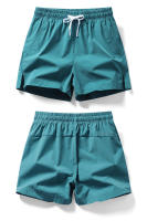 Traje de baño corto de playa para hombre, pantalones cortos de baño de secado rápido de 5 pulgadas - details 0