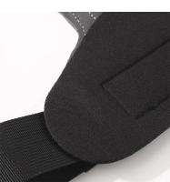 Guantes de gimnasio de piel de vaca, empuñaduras antideslizantes, cinturón de peso, almohadillas de levantamiento, entrenamiento de peso muerto, protección de palma para Fitness, protectores de entrenamiento, 2 uds. - details 6