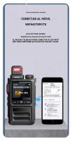 Zello-Walkie Talkie Impermeable, Bluetooth, Navegación GPS Portátil al Aire Libre, WiFi Global, 4G - details 10