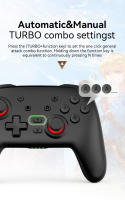 Mando inalámbrico para PS4/P33/Nintendo Switch Pro/V3 Android/PC/MFI, Mando de múltiples plataformas, Bluetooth 2,4G - details 11
