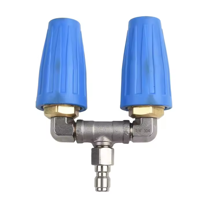 Boquilla de Turbo Doble para Lavadora de Alta Presión 4000PSI Punta de Spray de 1/4 Pulgada - 1
