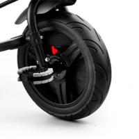 Kinderkraft Triciclo Plegable AVEO, Asiento Giratorio, hasta 5 Años