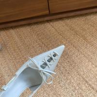 Diseño de nicho versátil stiletto puntiagudo tacones altos mujeres desgaste nueva moda Spice girl bolsa cabeza sandalias - details 42
