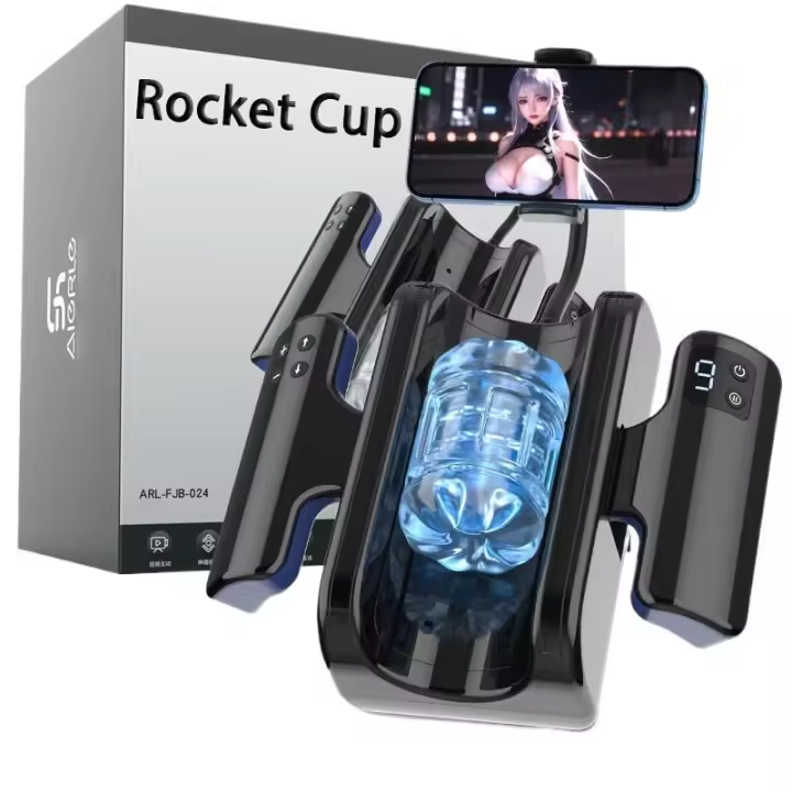 Embalaje privado SEXY masturbación masculina automática 20cm masturbador de empuje taza potente Vagina de alta velocidad mamada hine juguetes sexuales para hombres - 1