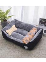 Cama de Mascotas de Algodón Alfombra de Dormitorio Impermeable para Perros y Gatos - details 0