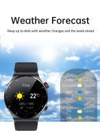Relojes inteligentes hombre Fitness exterior deporte Música podómetro heart rate blood pressure mujer Bluetooth llamada Negocio watch - details 21