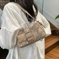 Bolso de mano a la moda Y2K, bolso para axila con remaches de estrella, bolso de hombro para chica picante, bolso cruzado Retro, ropa de calle - details 15