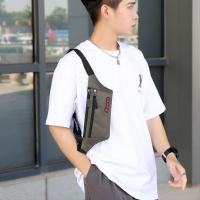 Riñonera multifuncional para hombre, cinturón resistente al agua de gran capacidad, tela Oxford, antirrobo, bolsa deportiva para teléfono móvil, bolsa de viaje - details 7