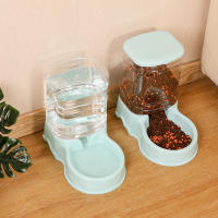 Alimentador automático de comida por gravedad, suministro de viaje de plástico, para mascotas pequeñas y medianas, gatos y perros, 3,8 l - details 7