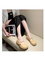 Mary Jane zapatos de las mujeres de suela plana solo zapatos verano 2025 nuevos dos desgaste un pedal con falda suave zapatos pequeños de cuero - details 17