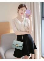 Bolso de mujer Master con cremallera de PU cruzado a la moda con cadena nueva - details 4