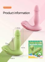 Vibrador Telescópico Controlado por APP Estimulador de Calor de 9 Modos de Vacío para Mujeres - details 15